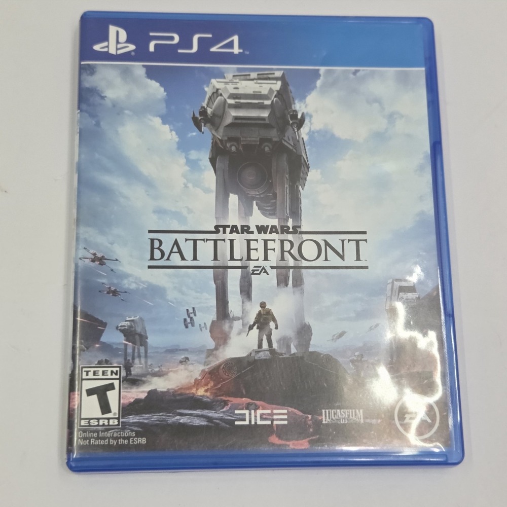 Star Wars Battlefront PS4 PlayStation 4 Game Complete CIB